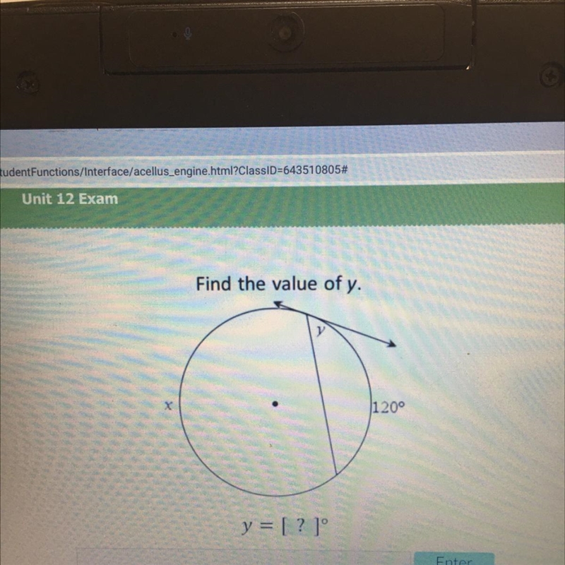 Please help, find the value of y-example-1