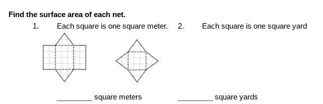 Fine the surface of one yard. please help .-.-example-1