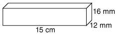 What is the volume of the following rectangular prism? Express your answer in cubic-example-1