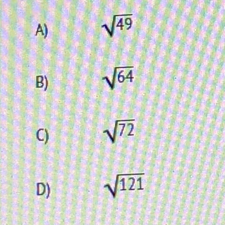 Which of these numbers is irrational?-example-1