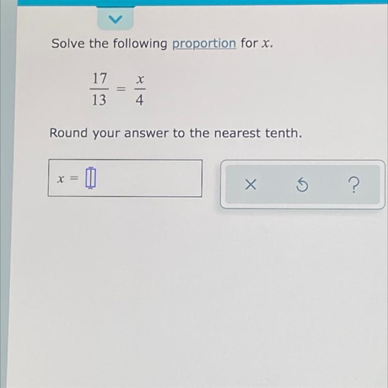 Help please ! solve for x and round the answer to the nearest tenth. need it asap-example-1