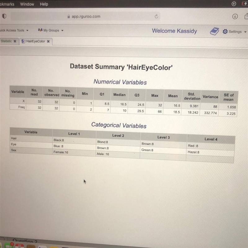 In this summary, how many variables are involved?-example-1