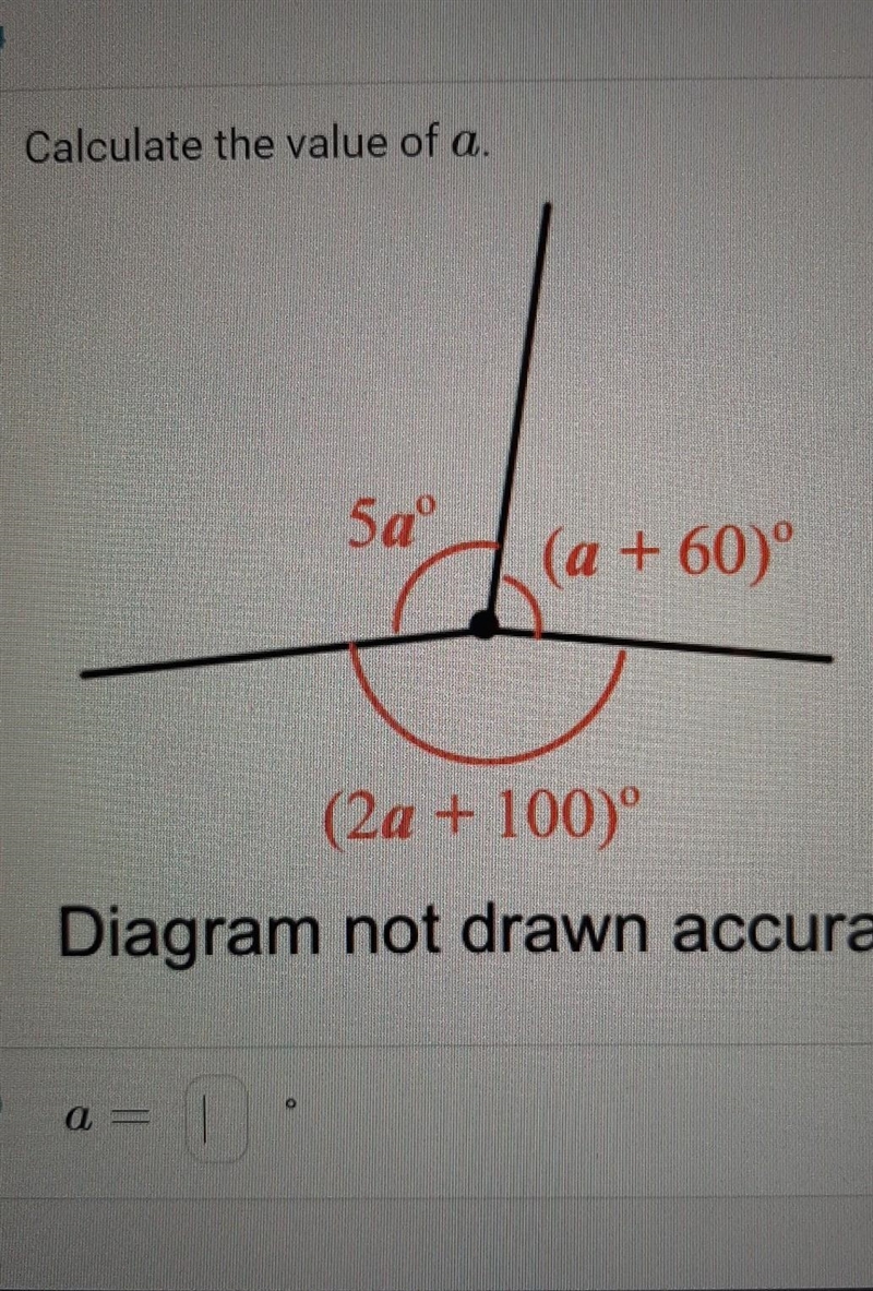 Calculate the value of a​-example-1