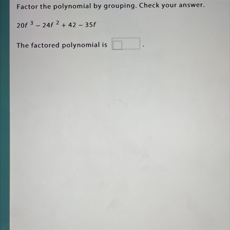 I need help!!! It’s factor out the quadratic-example-1