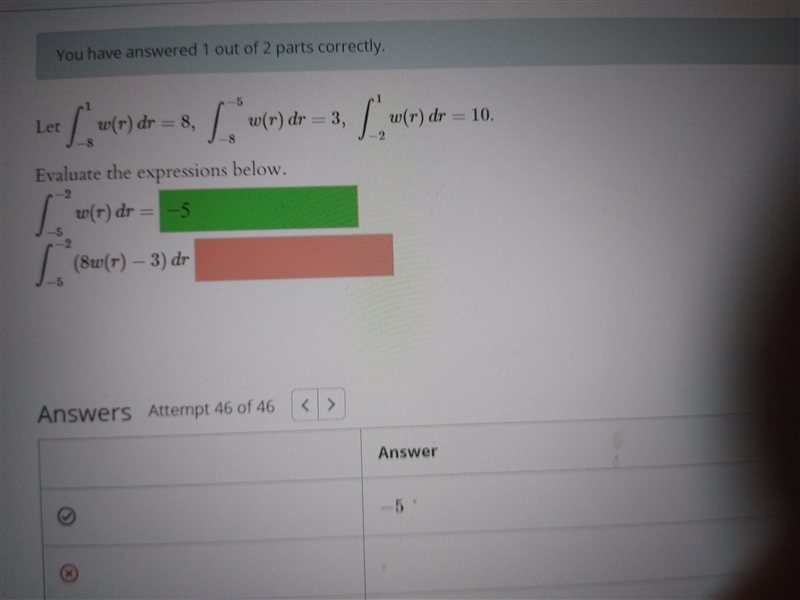 College Math!!! I did the first half of the question, I just need the bottom half-example-1