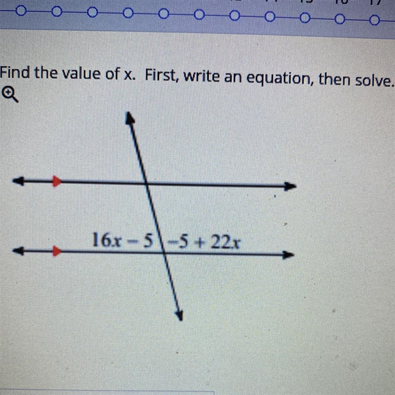 Find the value of x Pls help-example-1