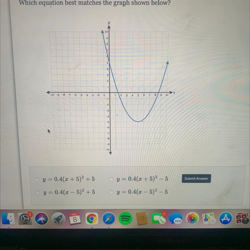 Which equation best matches the graph ?-example-1