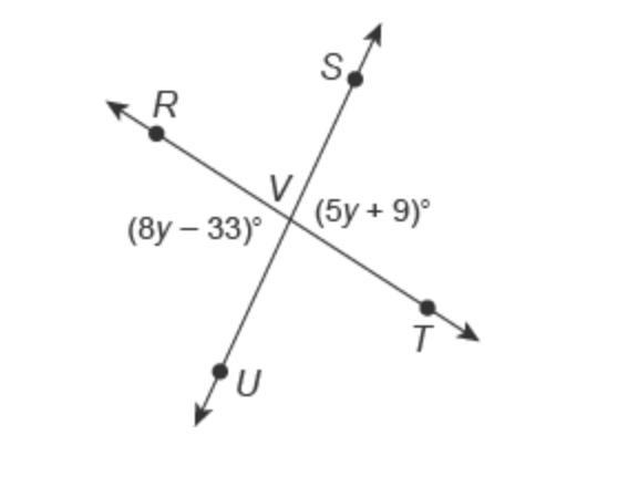 What is m∠SVT? Enter your answer in the box. m∠SVT=-example-1