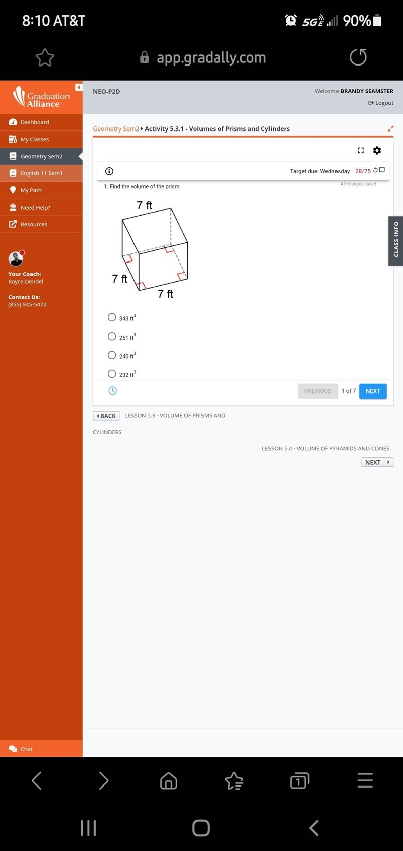 Find the volume of prism-example-1