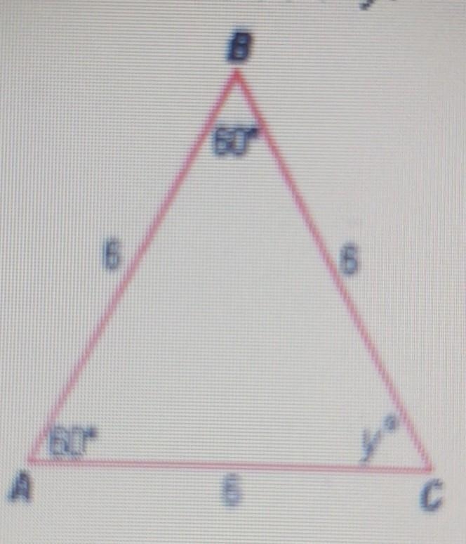 What is the value of y a cannot be determined b 120° c 60° d 66°​-example-1