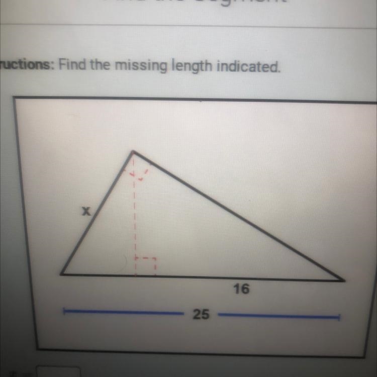 Find the missing length indicated-example-1