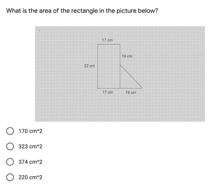 FIND THE AREA OF THE (RECTANGLE)-example-1