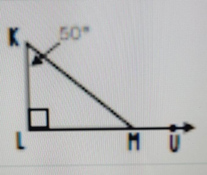 Find the measure of angle KMU.​-example-1