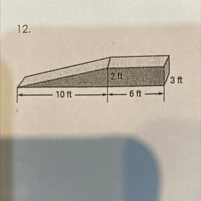 Find the volume of the figure-example-1