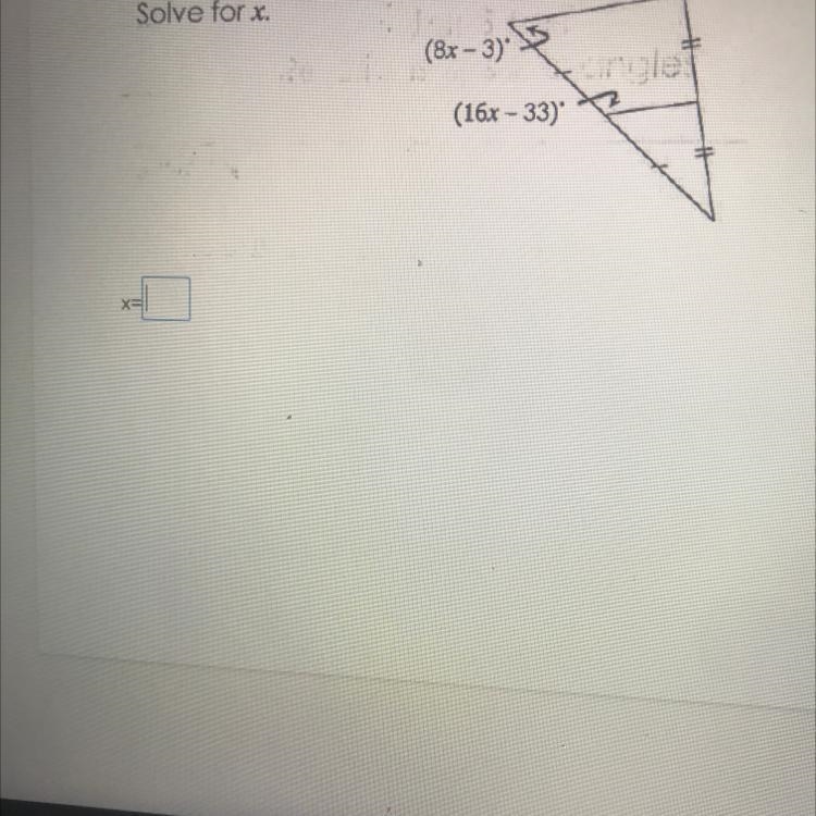 Solve for x. (8x-3) (16x - 33)-example-1