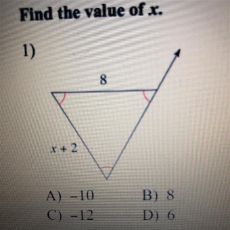 Find the value of x-example-1