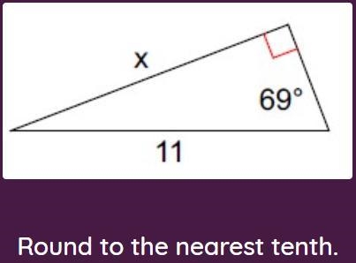 Can anyone help me out? Steps would be useful but not needed. Its Trig-Missing Sides-example-1