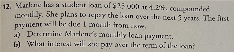 How do I find the right answer for b) I got $2760.38 but the answer is $2760.37-example-1