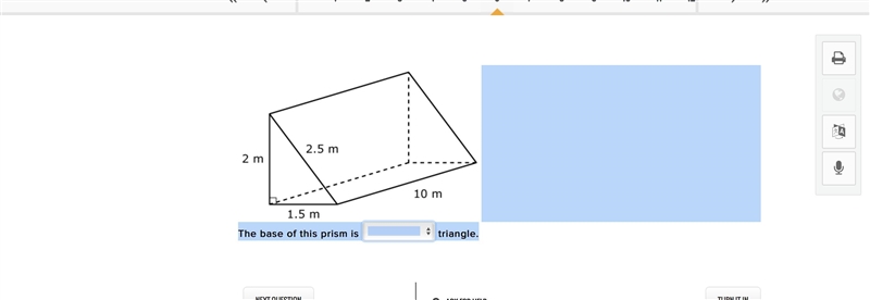 The base of this prism is triangle.-example-1