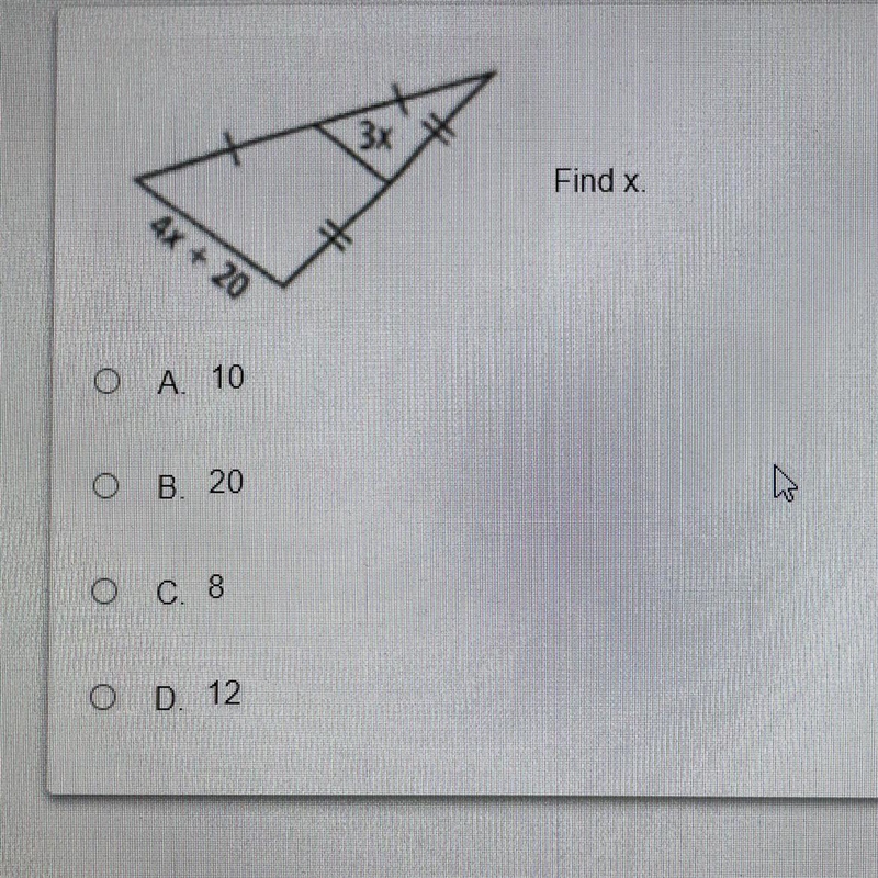 Find x. (More info in the pic)-example-1