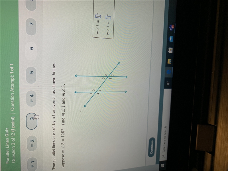 What is m<1 and m<3 someone help me please-example-1