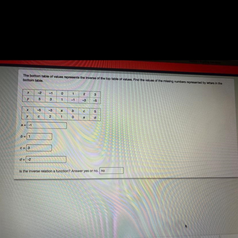 Hello, I need help with a math question, please tell me if I am right. *Refer to the-example-1