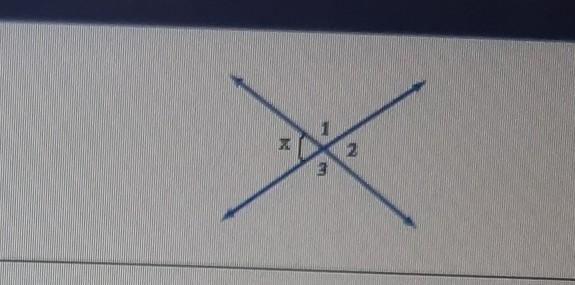 If x=47 , find the measures of angles 1,2 and 3​-example-1