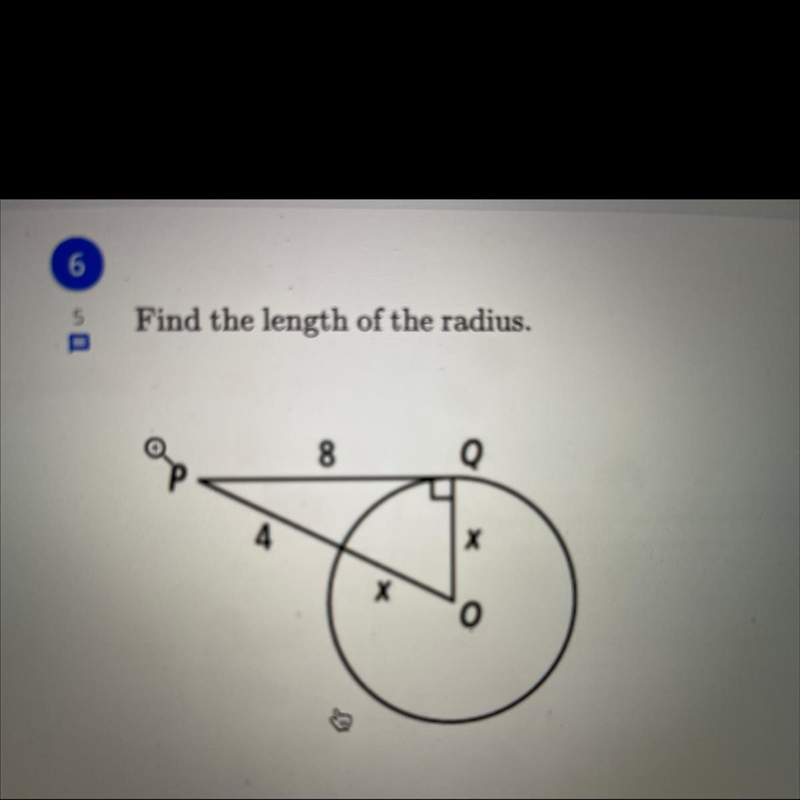 Find the length of the radius-example-1