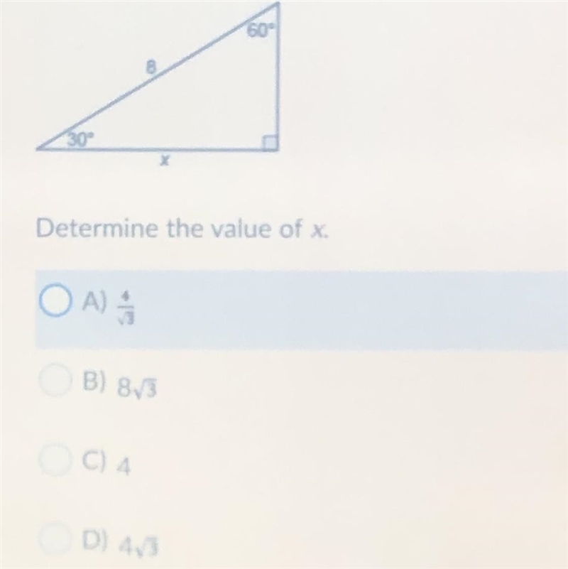 PLEASE HELP ME :))))) !!! Determine the value of x.-example-1