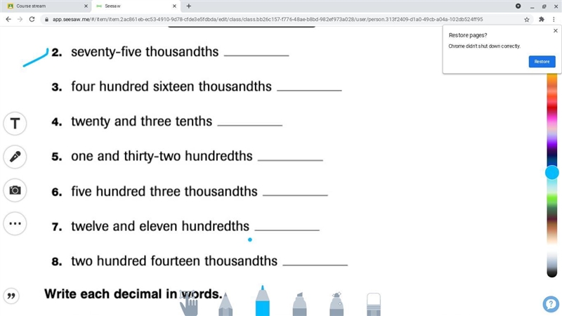 Can someone write these in decimals plz and thank u-example-1