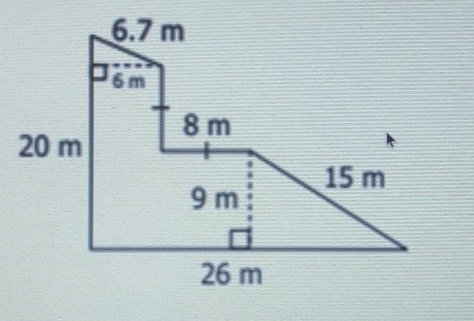 HELP PLSS IT'S VERY IMPORTANT Determine the area of the composite figure. Determine-example-1