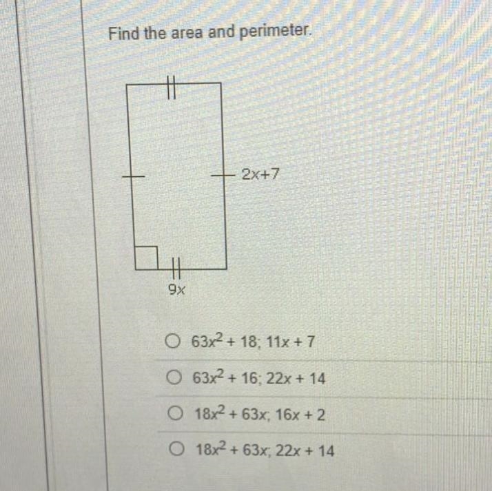 Find the area and permimeter-example-1