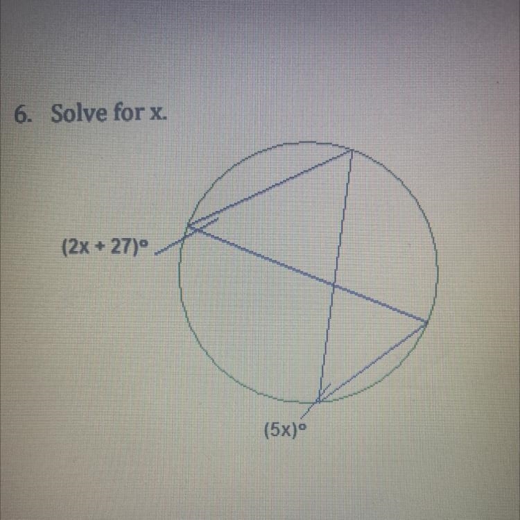 Solve for x A. X=27 B. X = 9 C. X= 3 D. X=7-example-1