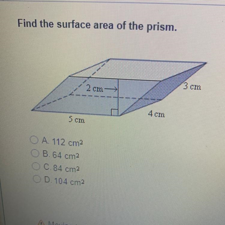 Find the surface area of the prism.-example-1