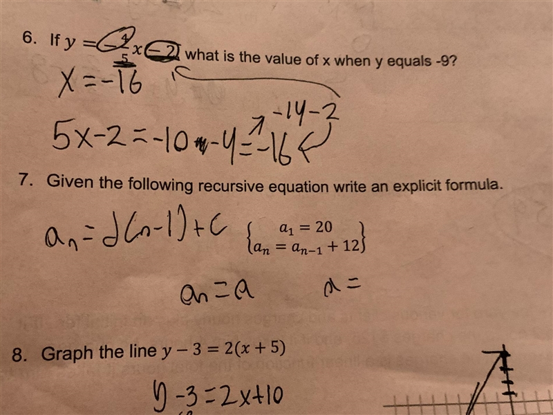 Question 7 how do i solve this, it wants explicit formula-example-1