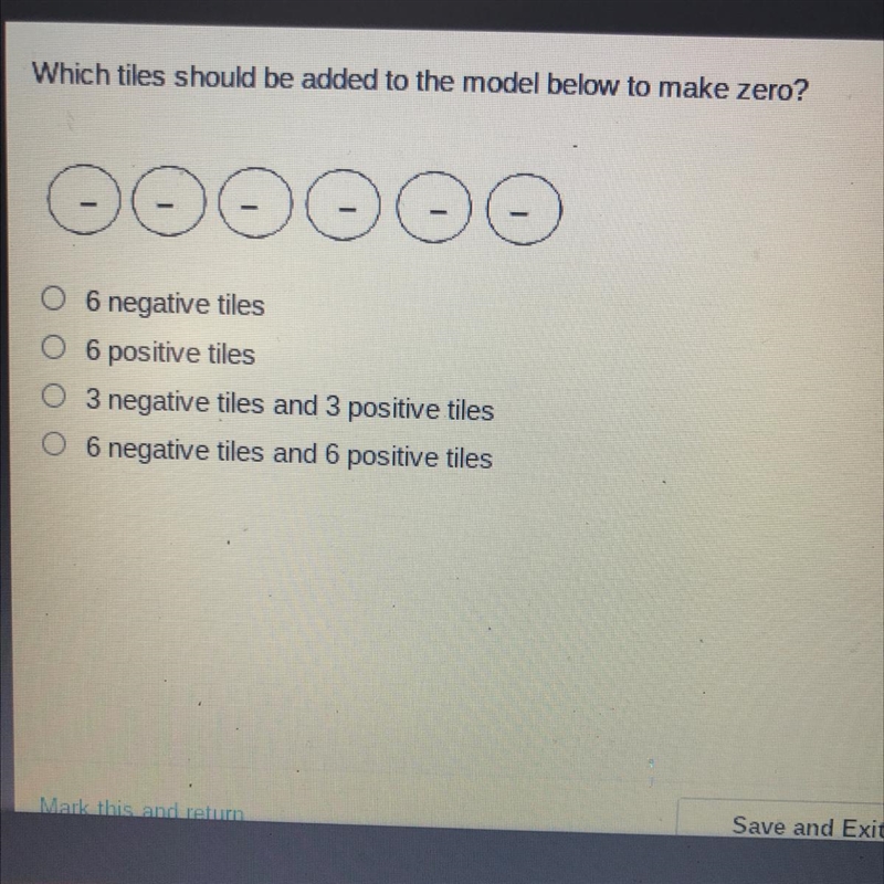 I need an answer ASAP. Which tiles should be added to the model below to make zero-example-1