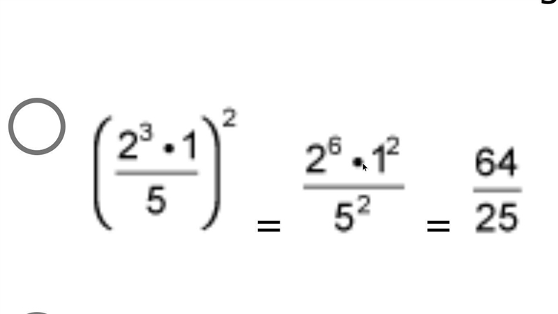 Which of the following correctly simplifies the expression 2 to the power of 3 multiplied-example-1