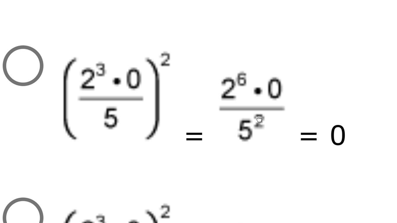 Which of the following correctly simplifies the expression 2 to the power of 3 multiplied-example-3