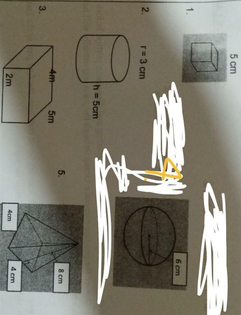 Find the surface area of the following figures. with solution please. T-T​​-example-1