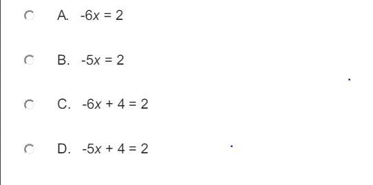 Which equation is equivalent to 2-2(3x - 1)=2-example-1