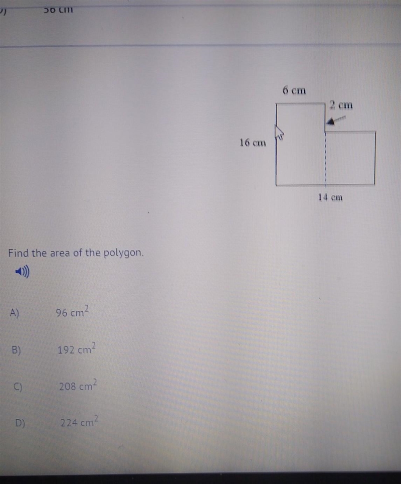 Find the area of the polygon​-example-1