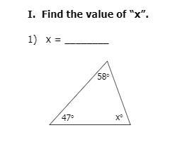 Fond the value of x.-example-1