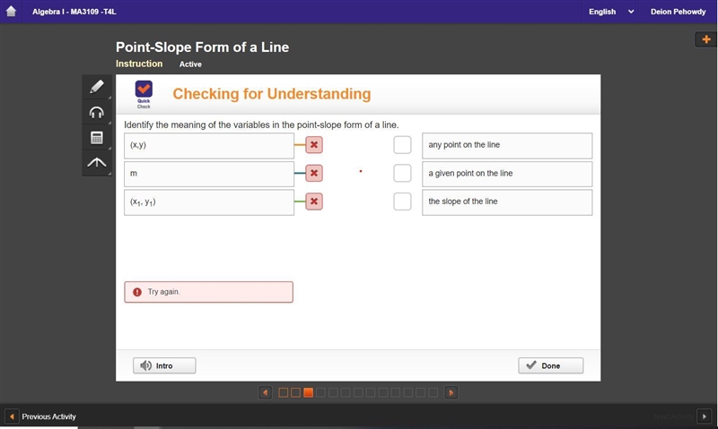 Point-Slope Form of a Line-example-1