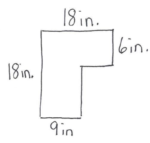 Can someone please find the areas of these shapes? I've been having a hard time with-example-2