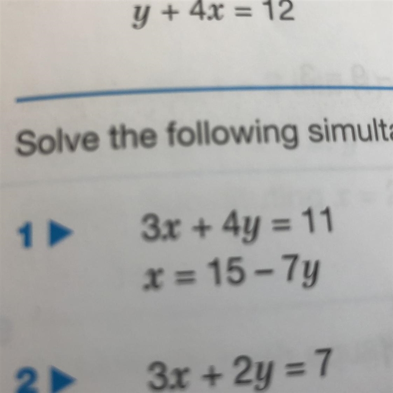 Solve this using substitution method. Many many thanks-example-1