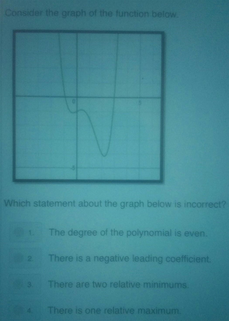 Algebra 2, polynomial and end behavior​-example-1