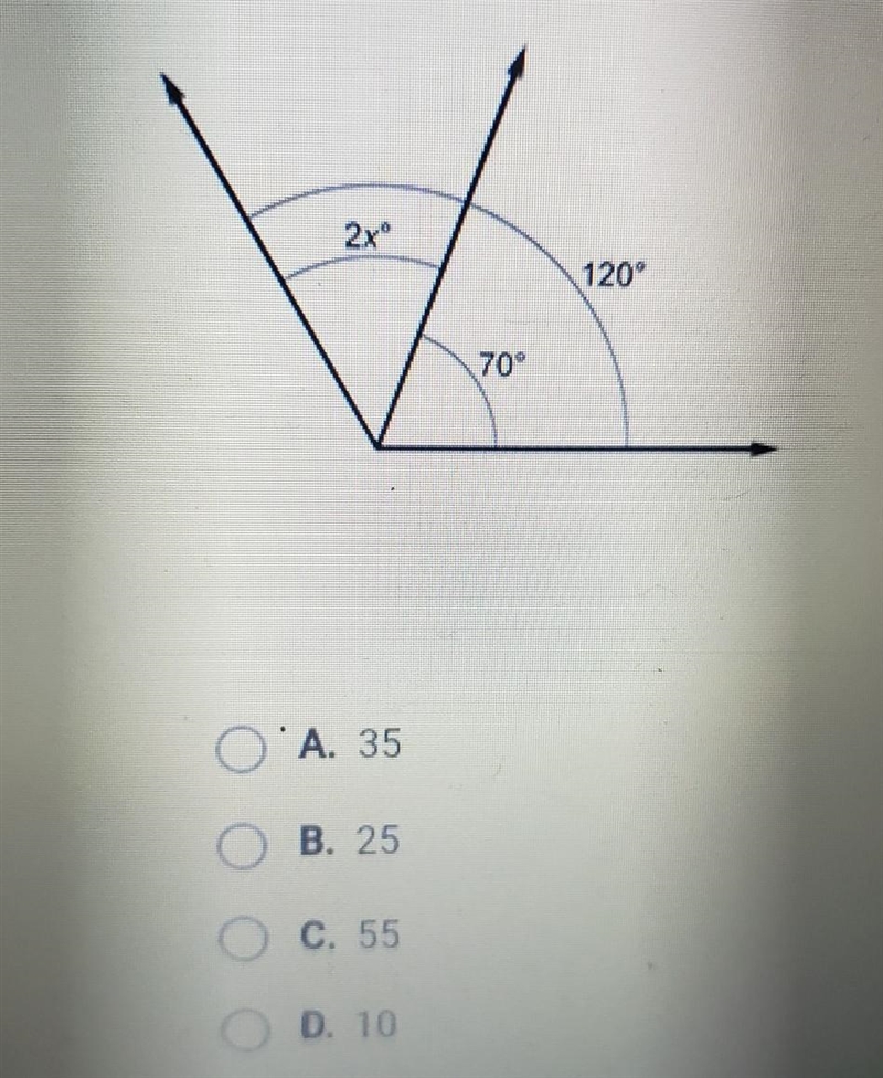 Find the value of x ​-example-1