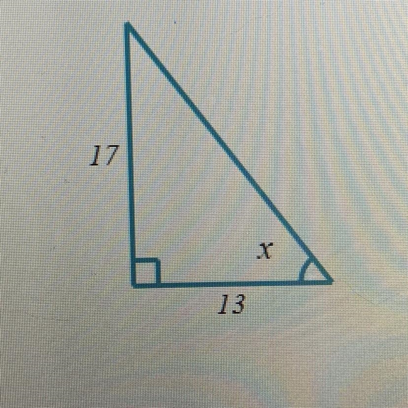 Find x. Round your answer to the nearest tenth of a degree.-example-1