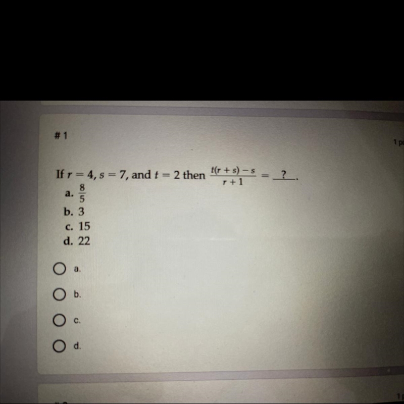 Please help me this is for a test. Thank you so much whoever answers this.-example-1