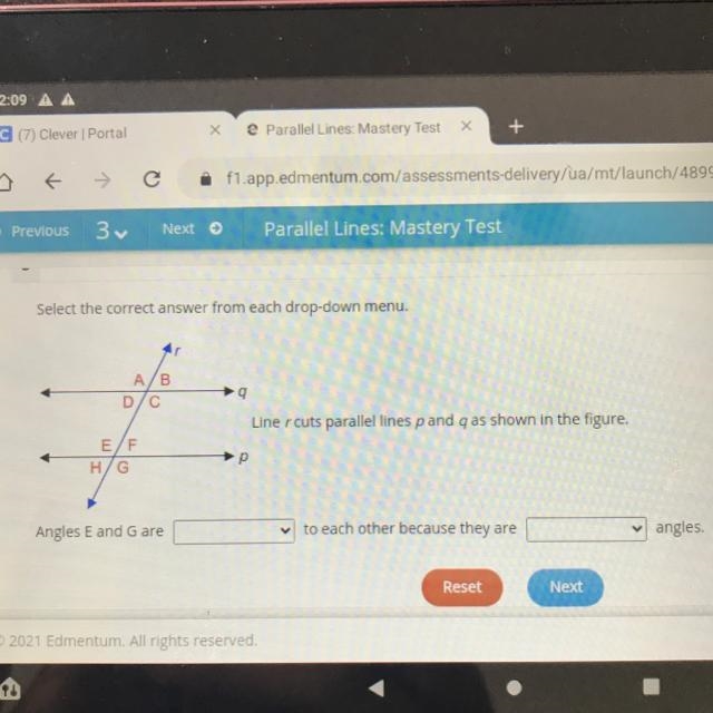 I need help !!! Drop downs are: •Congruent •Not congruent •Supplementary Second one-example-1